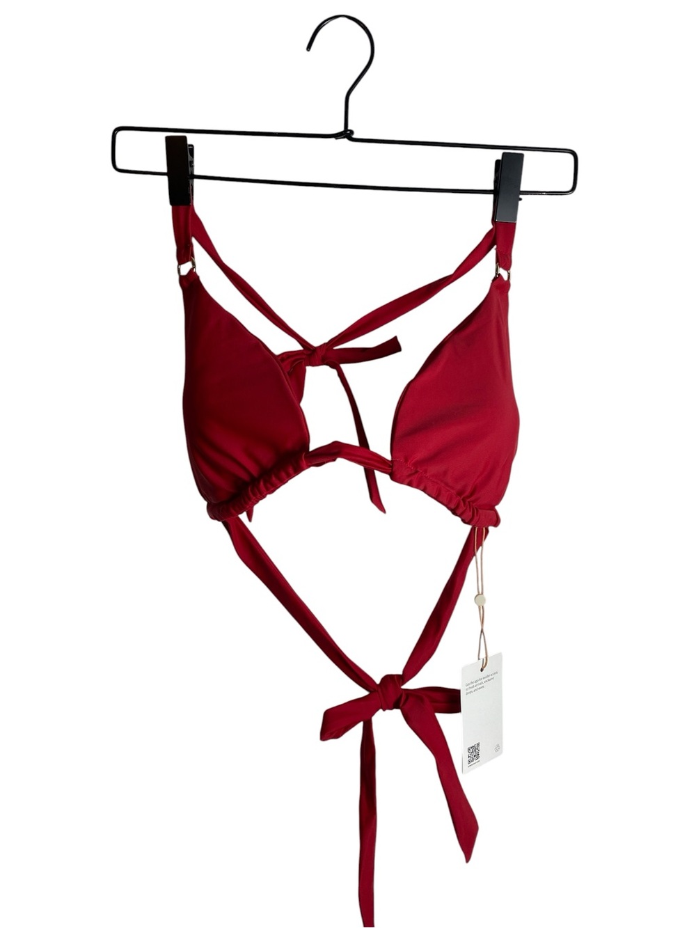 Quince Strappy Triangle Bikini Top